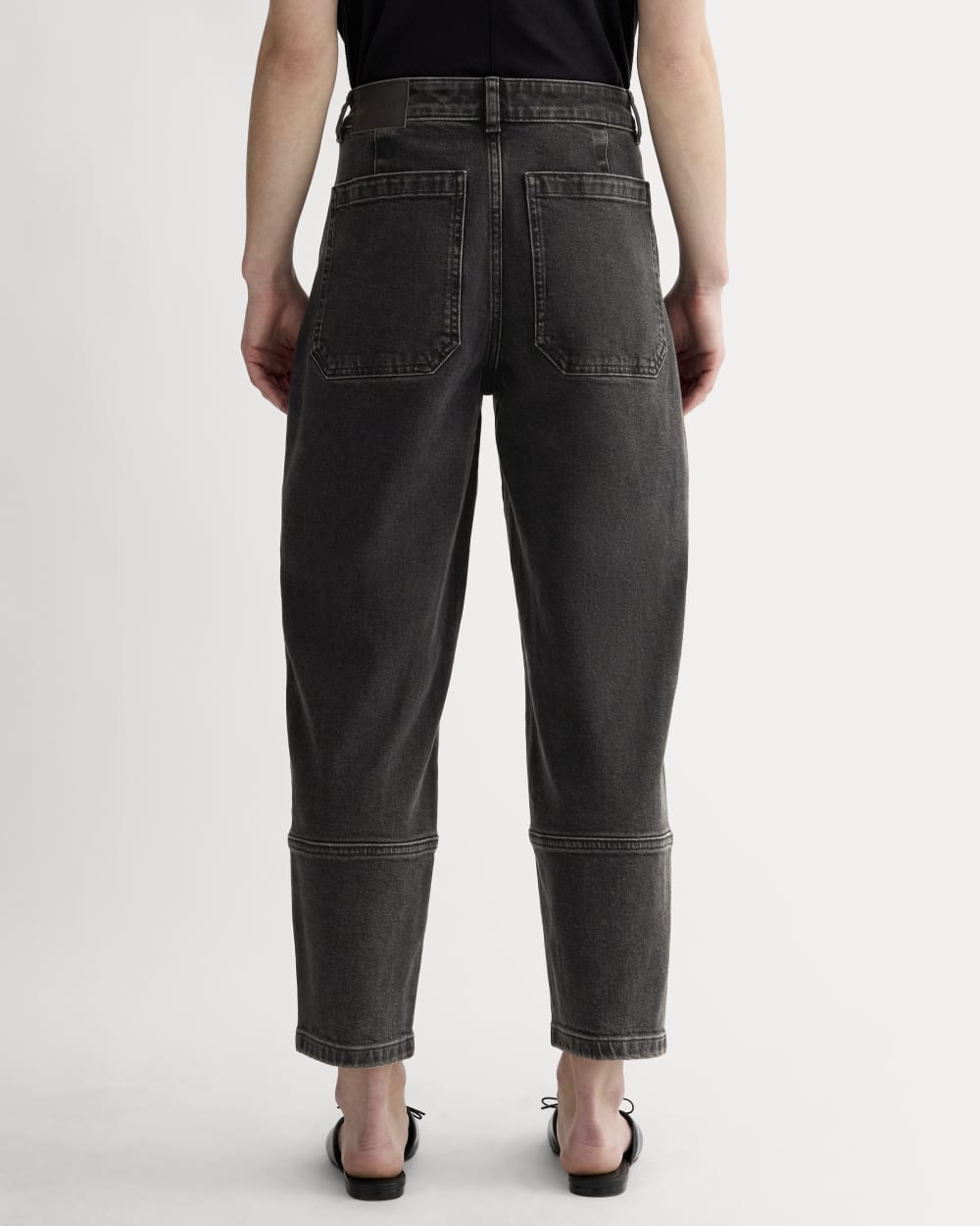 The Utility Barrel Jean | Washed Black | Regular - Image 5
