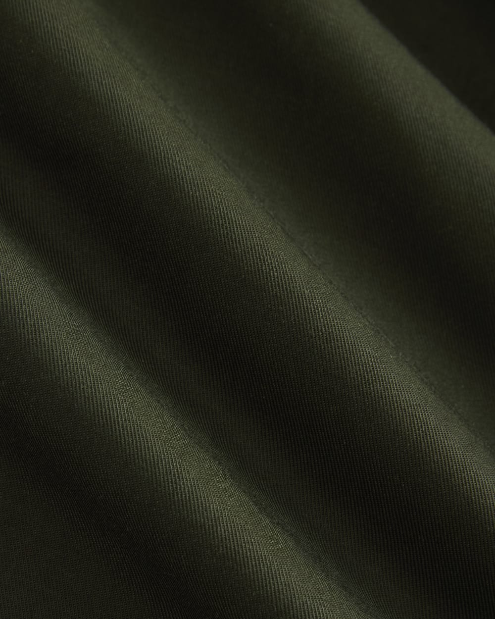 Wide-Leg Trouser in Buttersmooth | Dark Green | 32 Inseam - Image 6