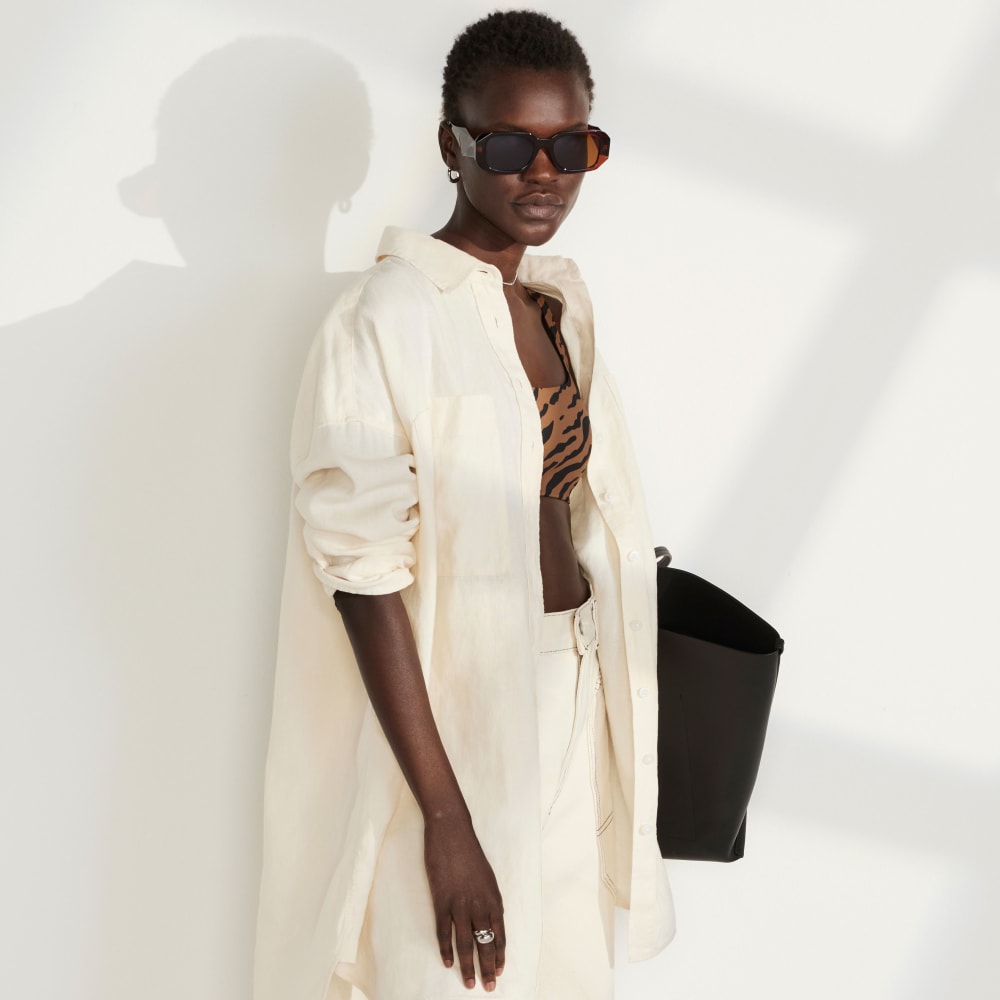 The Way-Long Linen Shirt | Canvas