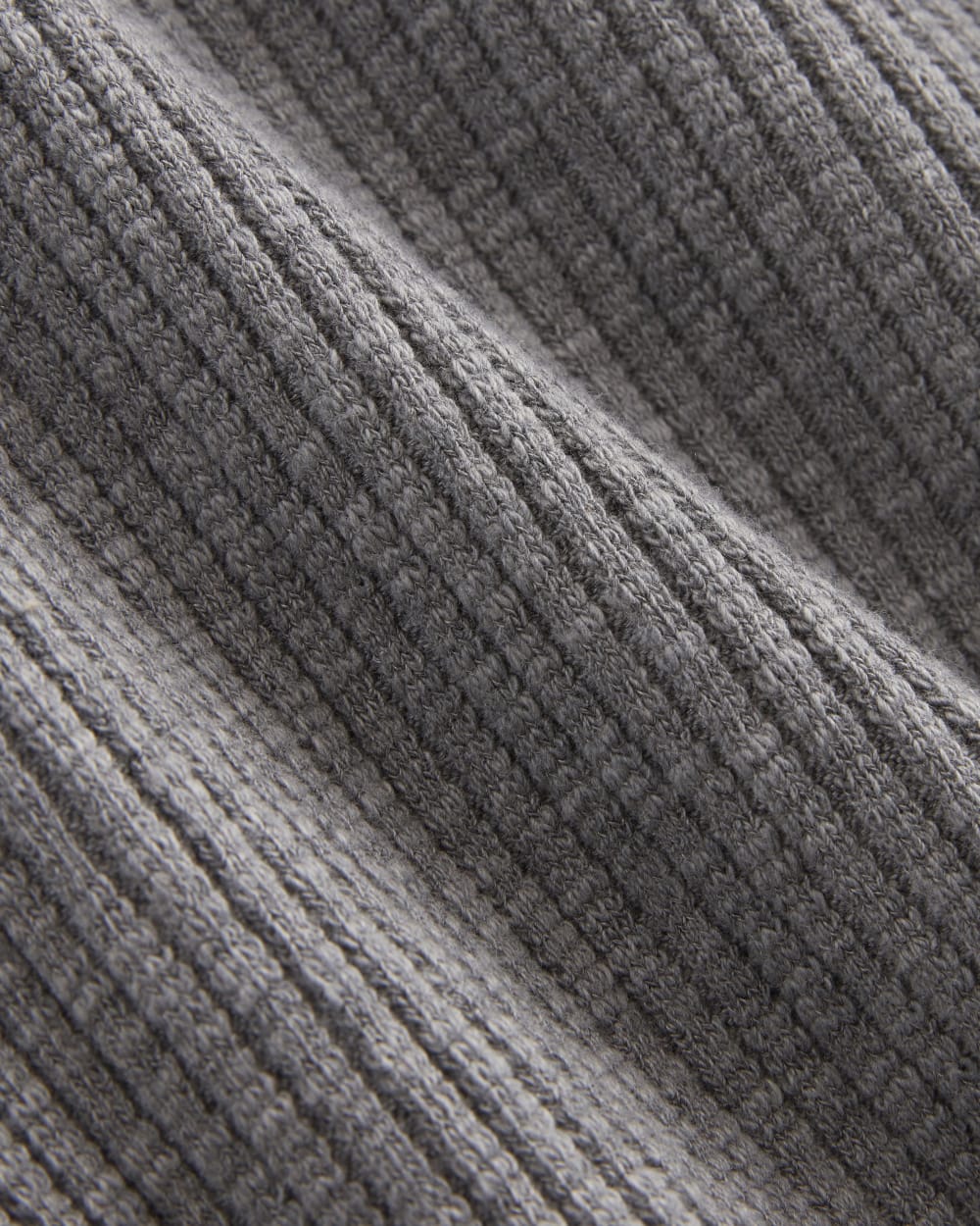 The Cozy Rib Long-Sleeve Tee | Mid Heather Grey - Image 6