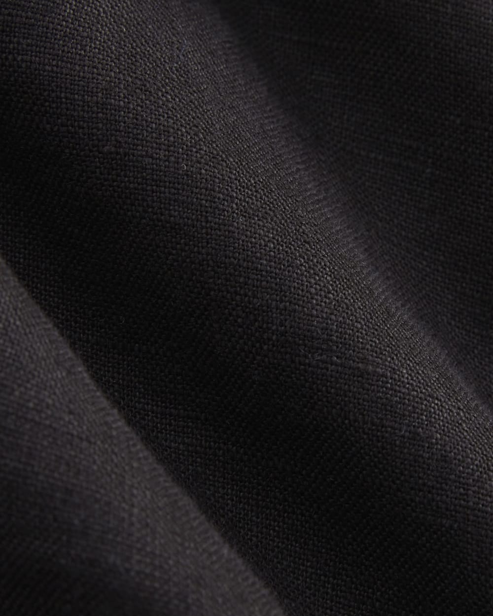 The Drawstring Boxer Short in Linen | Black - Image 6