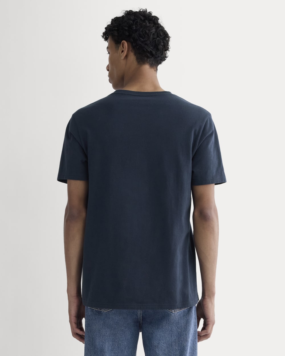 The Essential Organic Crew | Deep Navy - Image 5