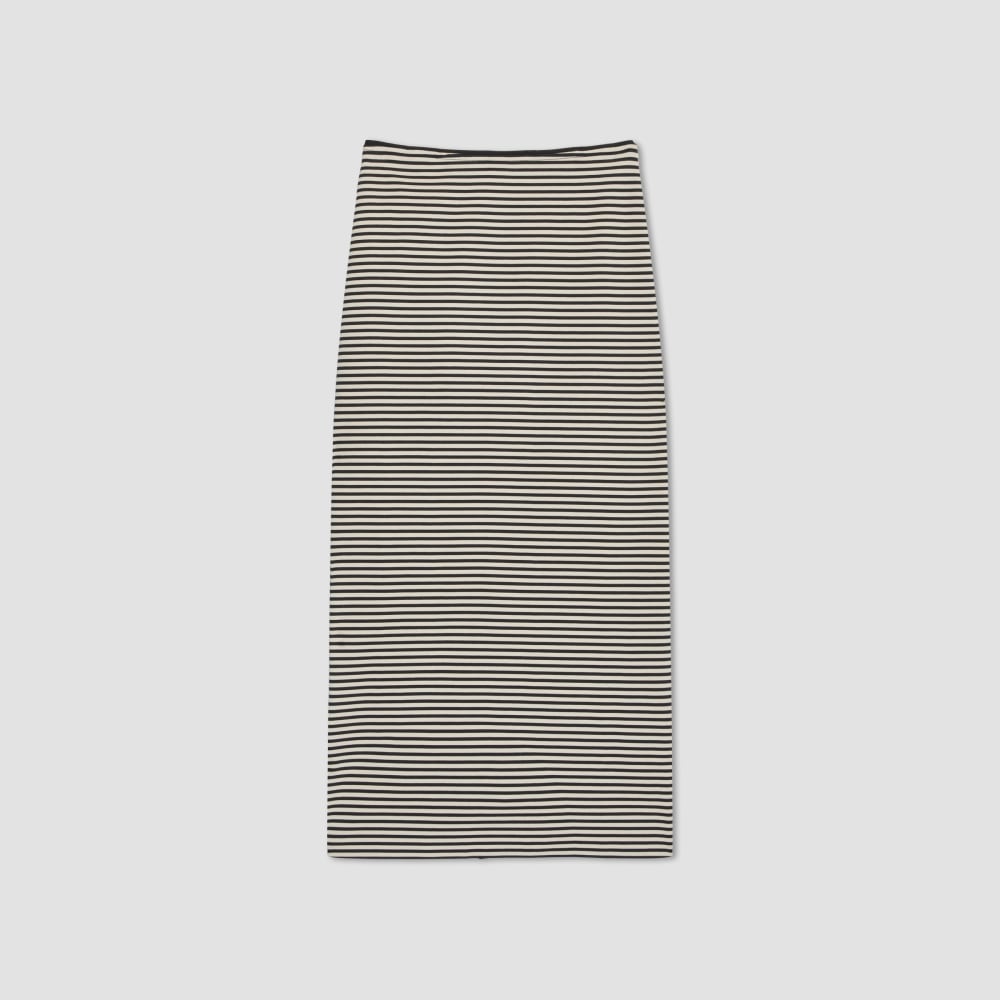 The Dream Maxi Skirt | Parchment / Black - Image 2