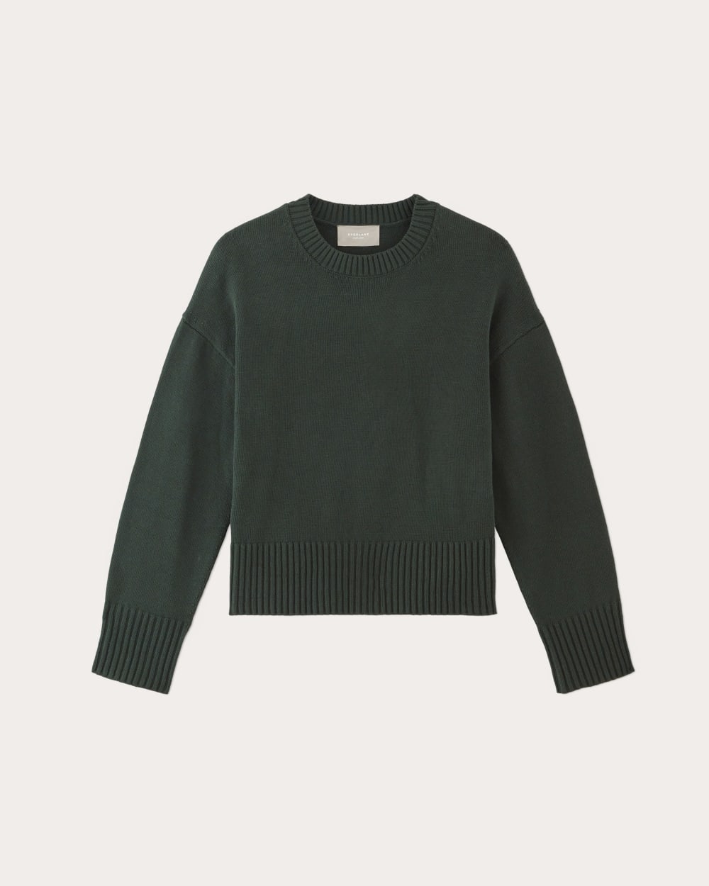 The Boxy Sweater in Everyday Cotton | Scarab - Image 2