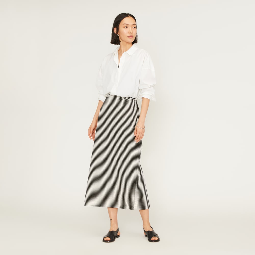 The Dream Maxi Skirt | Parchment / Black - Image 3