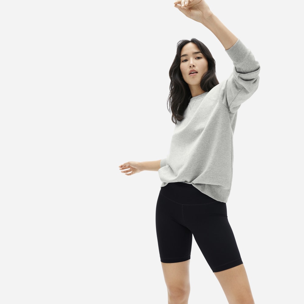 The Unisex French Terry Crew | Heathered Grey - Image 3