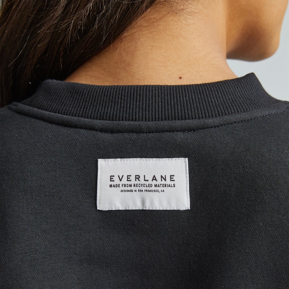 The ReTrack Oversized Crew | Black - Image 4