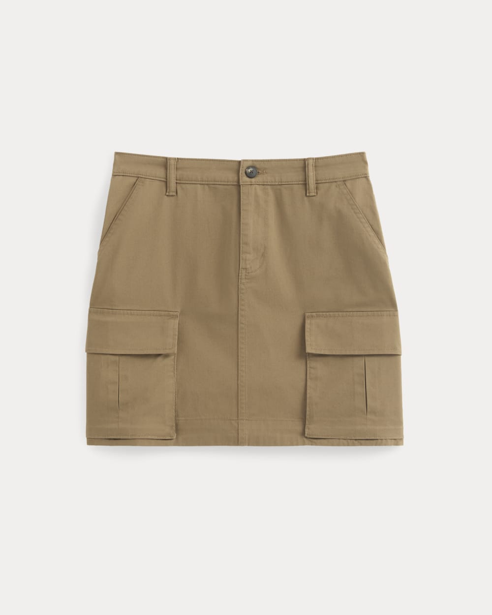 The Cargo Mini Skirt | Soft Brown - Image 2