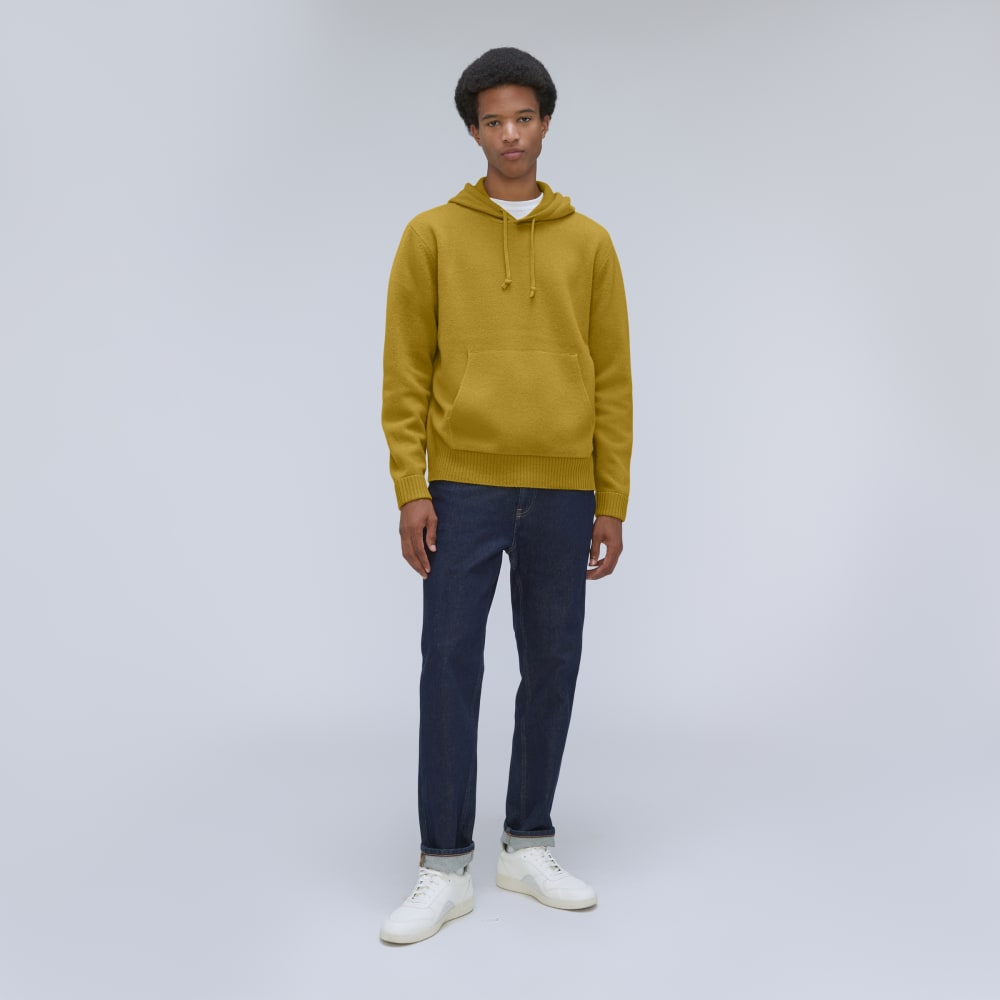 The Felted Merino Hoodie | Golden Palm - Image 6