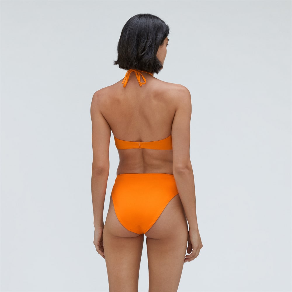 The High-Rise Cheeky Bikini Bottom | Turmeric - Image 2