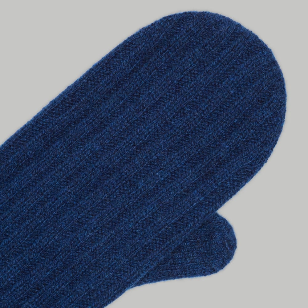 The Cashmere Mittens | Bright Navy - Image 5