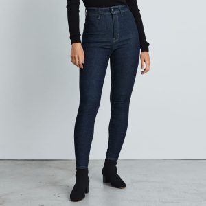 The Way-High® Clean Front Skinny Jean | Dark Indigo | 26.5 Inseam