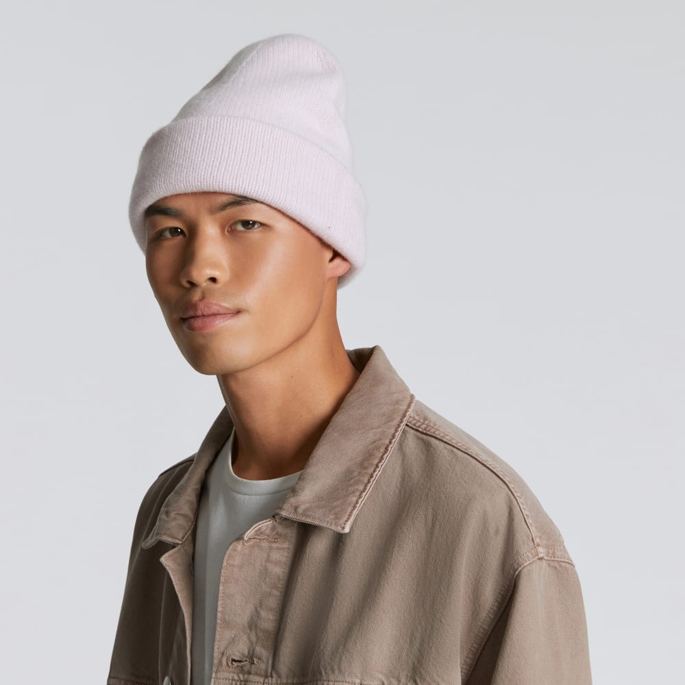 The Felted Merino Beanie | Light Lilac - Image 4