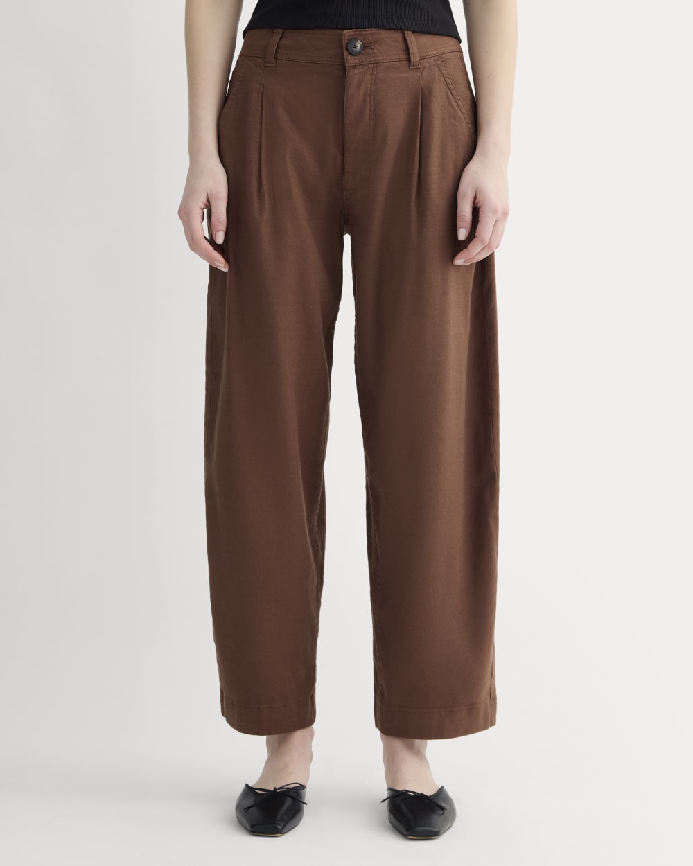 The Everywhere Pant in Stretch Linen | Cedarwood - Image 3