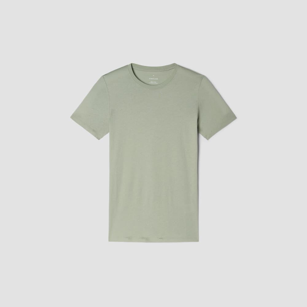 The Organic Cotton Crew Tee | Seagrass - Image 2