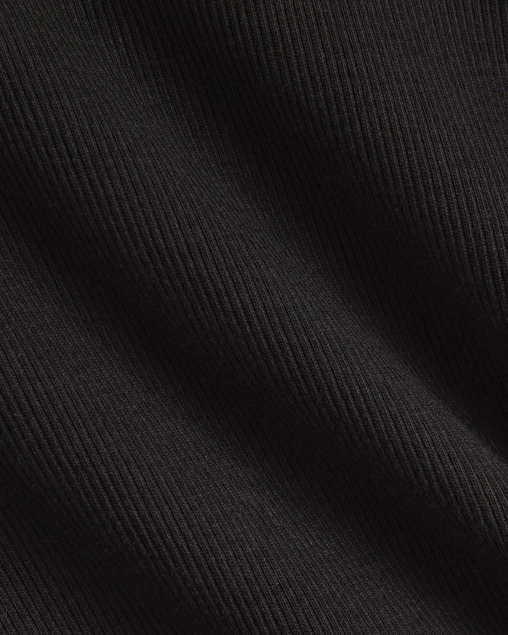 The Luxe Rib Turtleneck | Black - Image 6