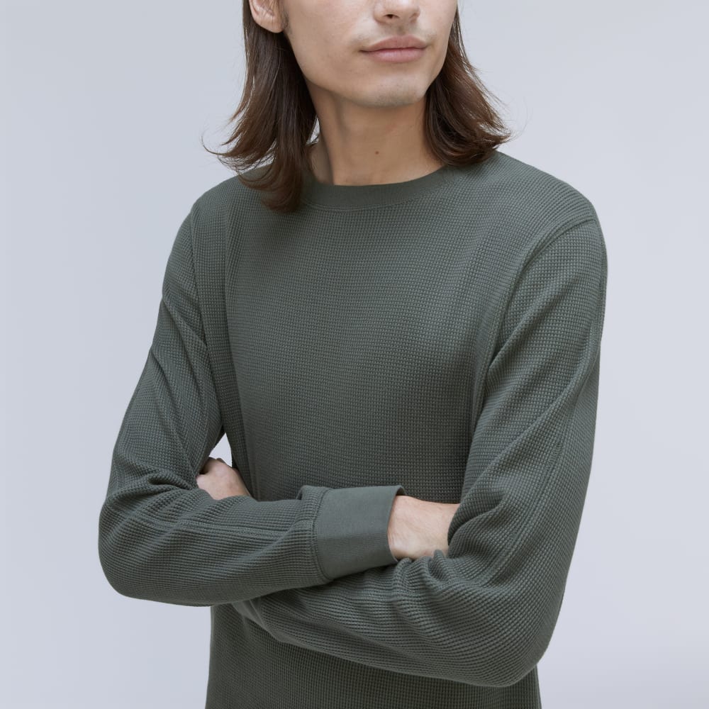 The Waffle Long-Sleeve Crew Tee | Kambaba - Image 3