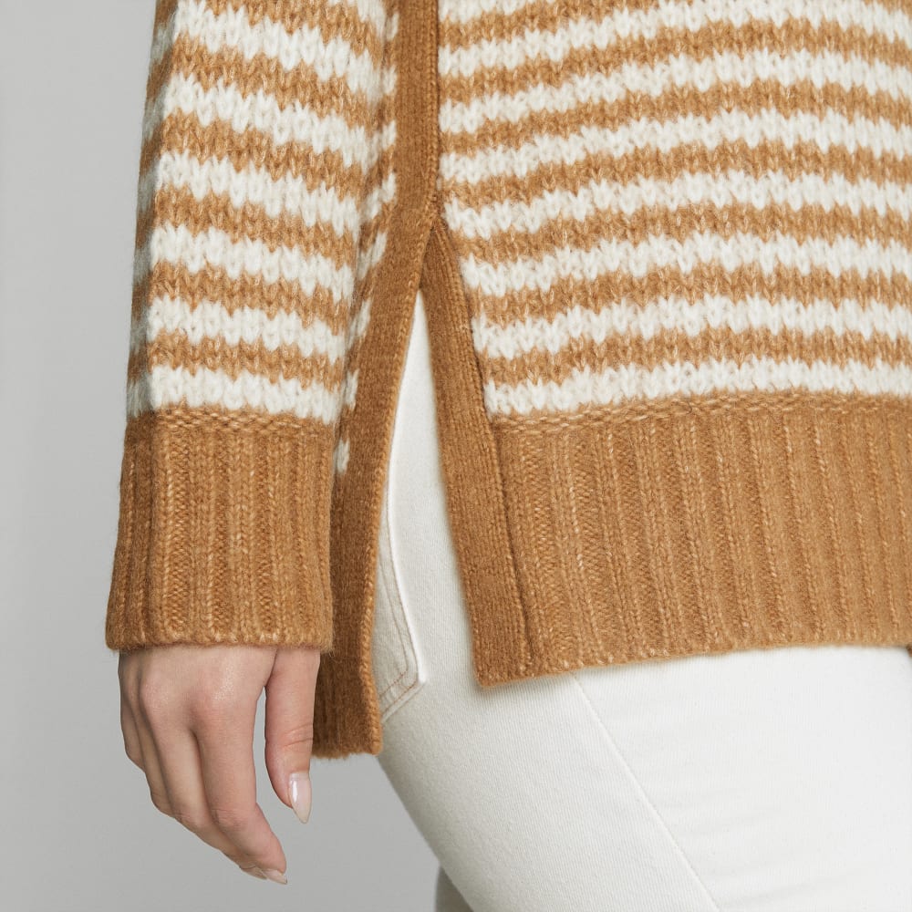 The Cloud Turtleneck | Ginger Root / Oat - Image 5
