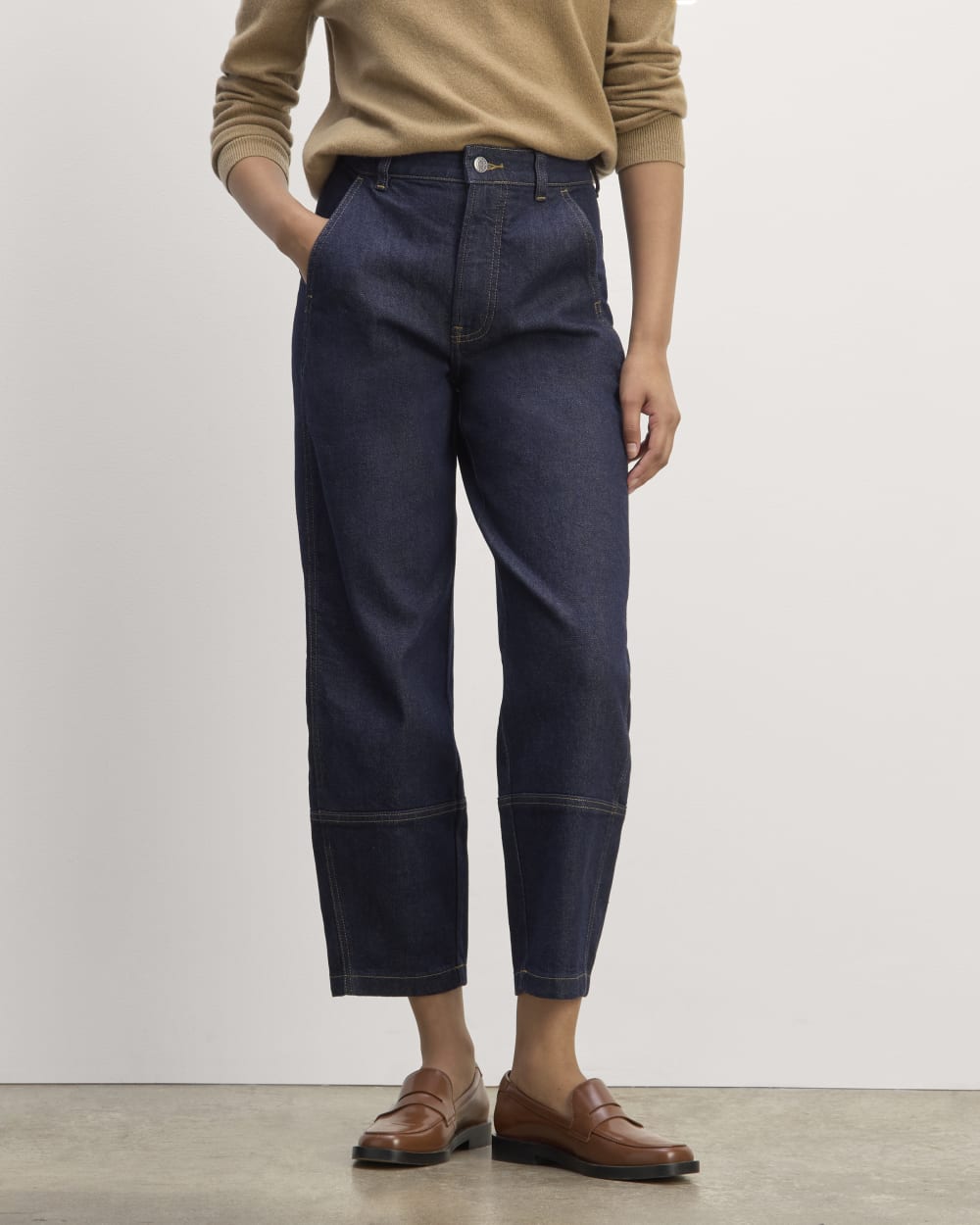 The Utility Barrel Jean | Pure Blue | Regular - Image 3