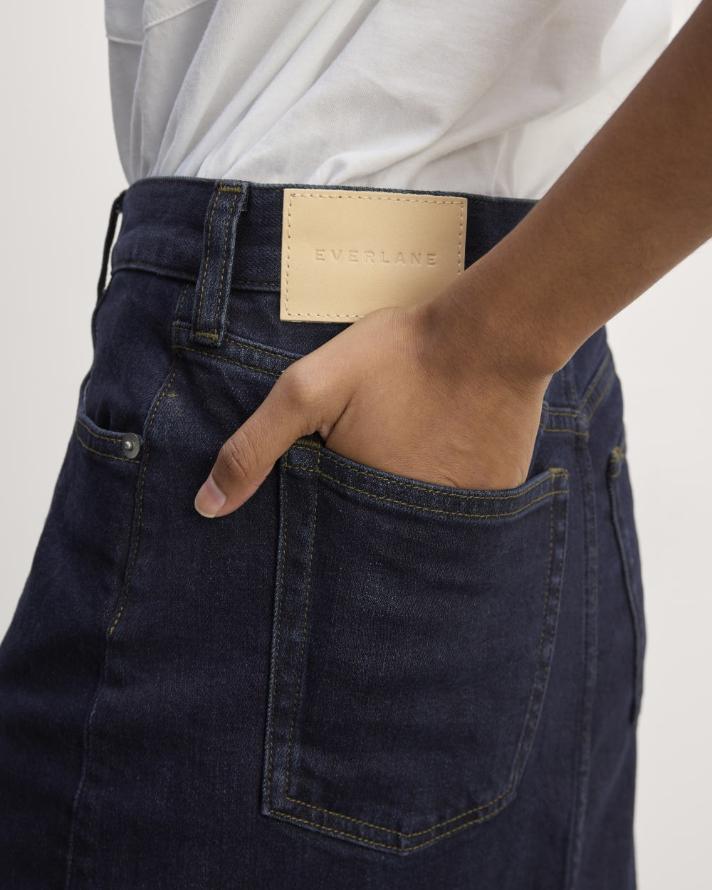 The Mid-Way Skirt | Deep Rinse - Image 5