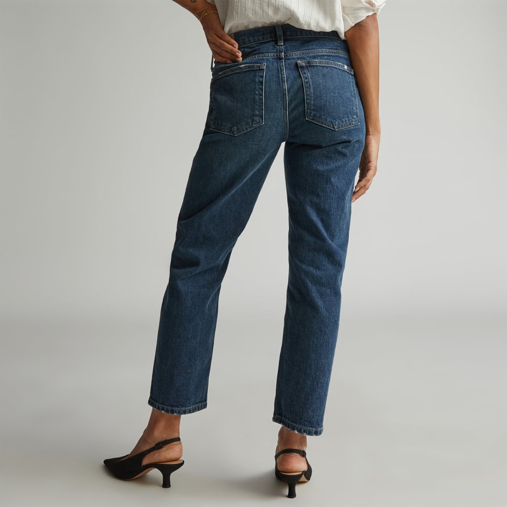 The Low-Rise Shortie Jean | Dark Ink - Image 3