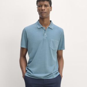 The Essential Organic Garment-Dyed Polo | Spring Lake