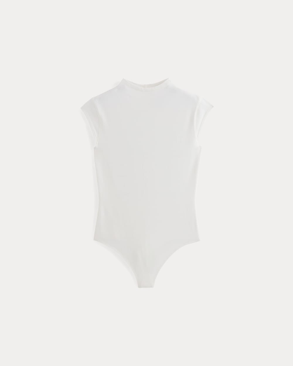 The Form Funnel-Neck Bodysuit | White - Image 2
