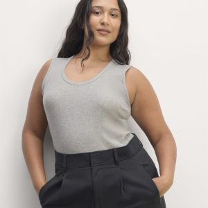 The Shimmy Tank | Heathered Grey