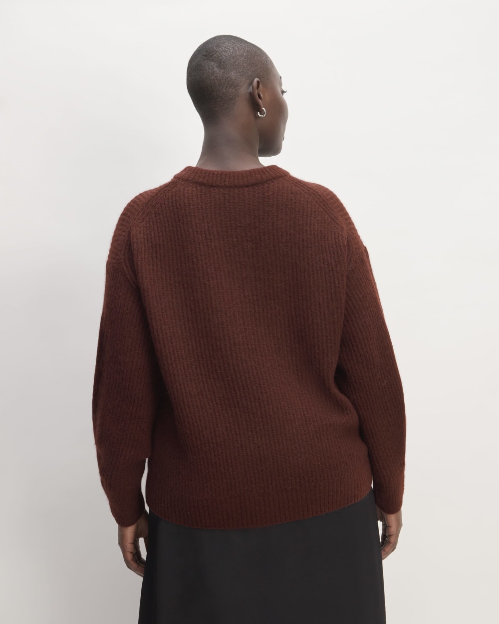 The Cocoon Crew in Alpaca | Burgundy - Image 6