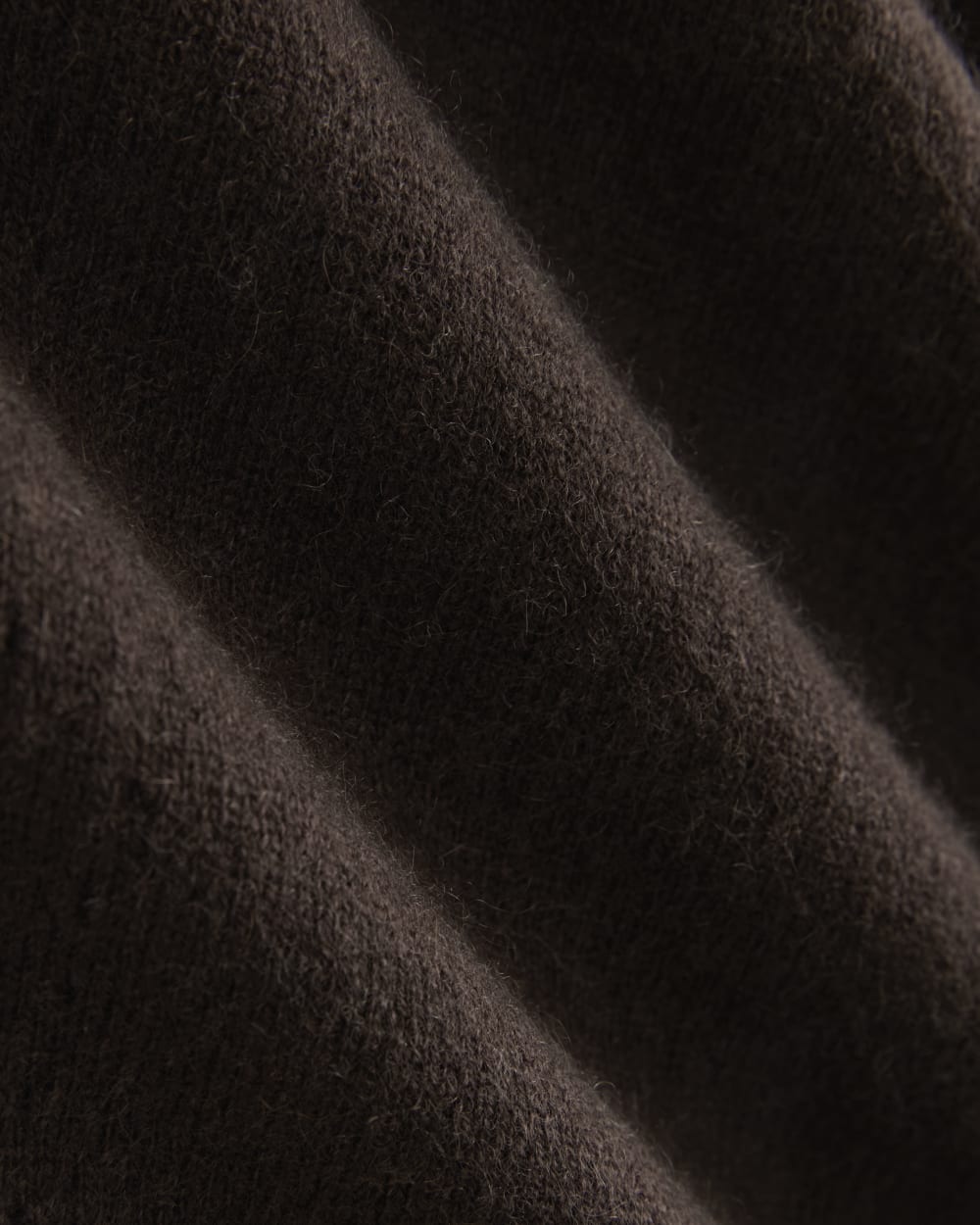 Cashmere Funnel-Neck Tank | Dark Chocolate - Image 6