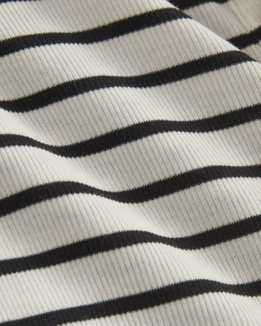 The Luxe Rib Henley | Bone / Black - Image 6