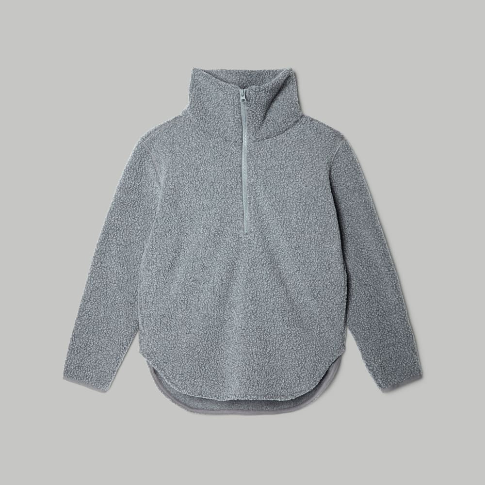The ReNew Fleece Half-Zip | Heathered Coal - Image 2