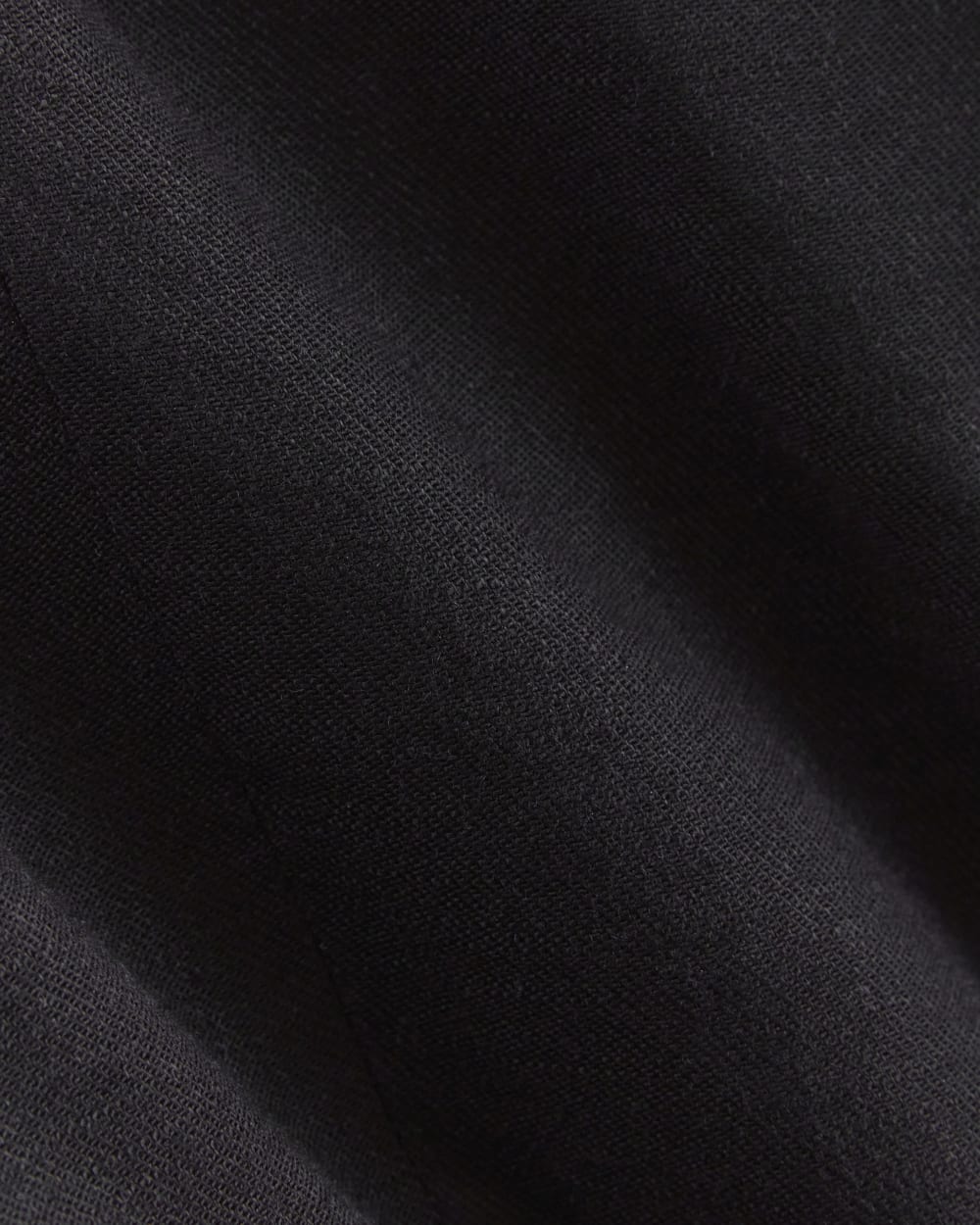 The Oversized Blazer in Stretch Linen | Black - Image 6