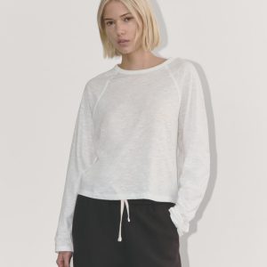 The Perform Crew Tee | White