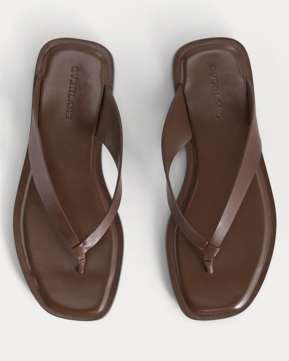 The Leather Flip Flop | Rum - Image 2