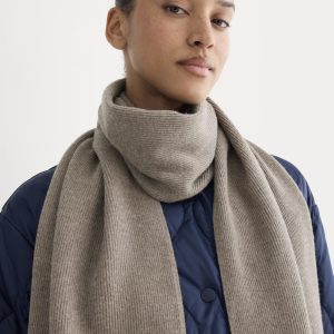 The Cabin Scarf | Taupe Melange
