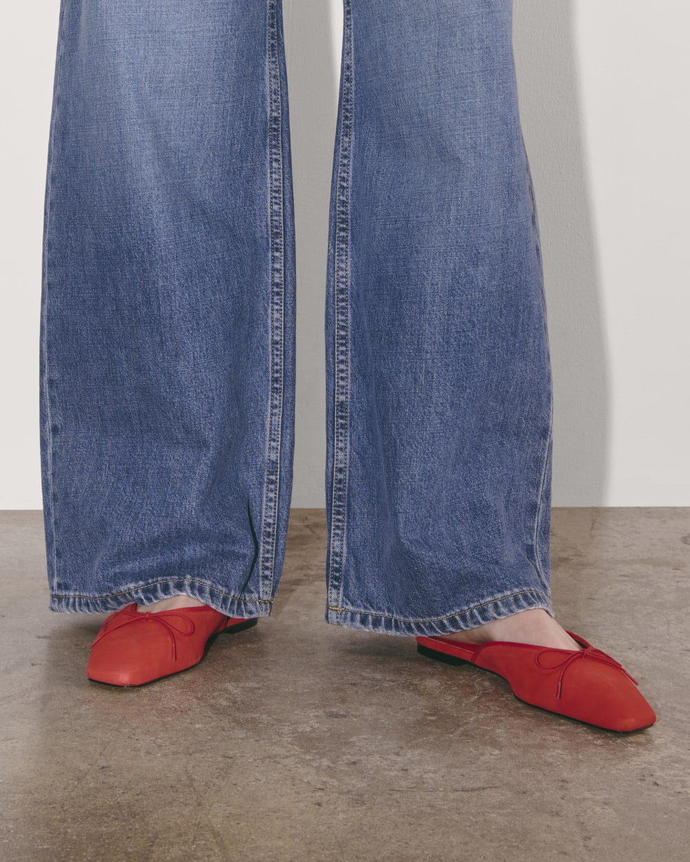 The Ballet Mule | Classic Red Suede - Image 2