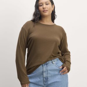The Air Long-Sleeve Tee | Cocoa