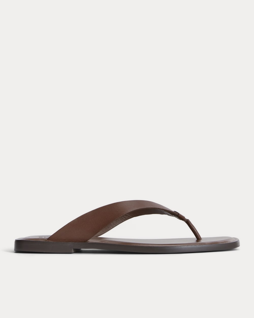 The Leather Flip Flop | Rum