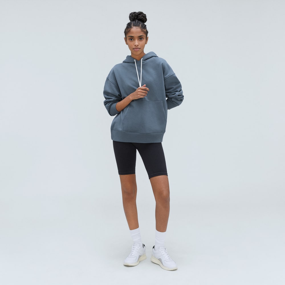 The Track Organic Cotton Popover | Faded Blue - Image 6