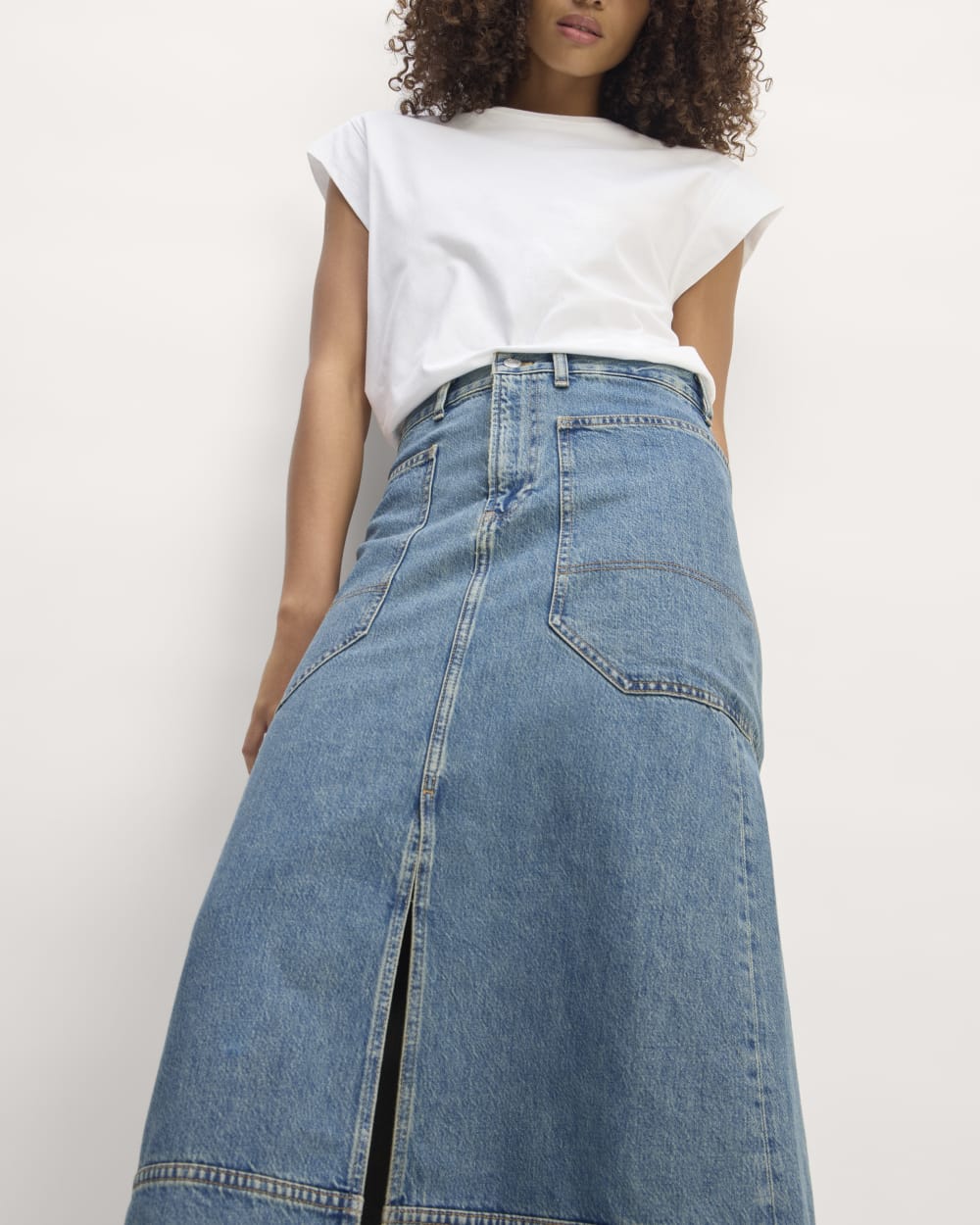 The Gardener Skirt | Medium Indigo - Image 4