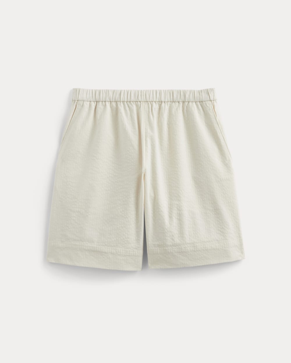The Seersucker Pull-On Short | Bone - Image 2