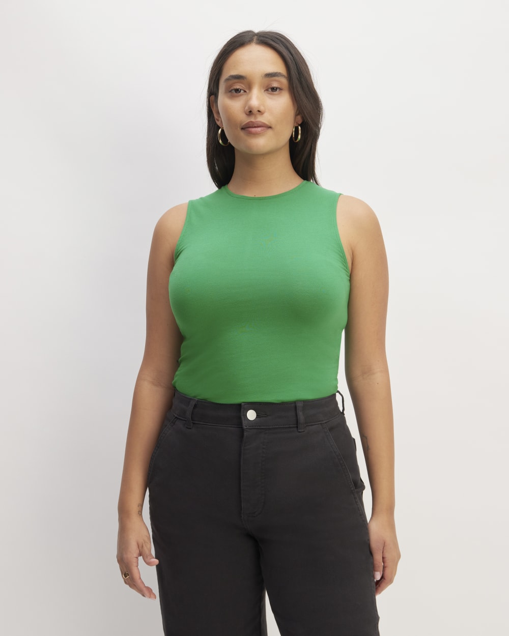 The Supima? Form Tank | Grass Green