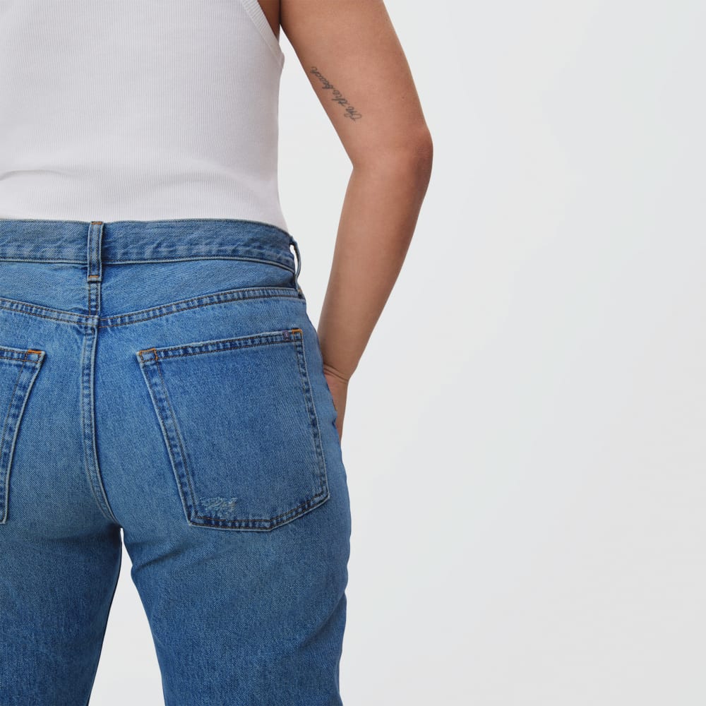 The Rigid Slouch Jean | Washed Indigo | 27.5 Inseam - Image 9