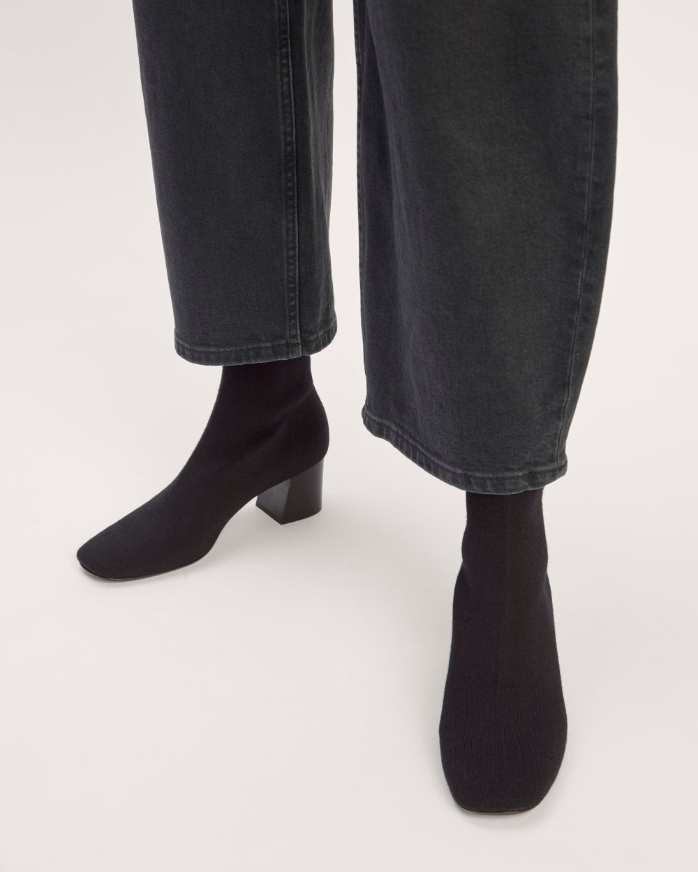 The Day Boot in ReKnit | Black - Image 2