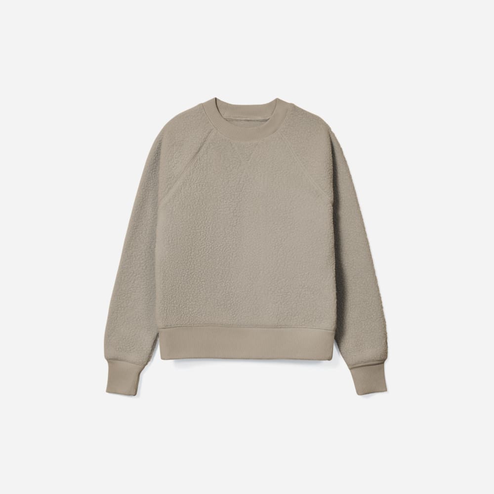 The ReNew Fleece Raglan Sweatshirt | Sandstone