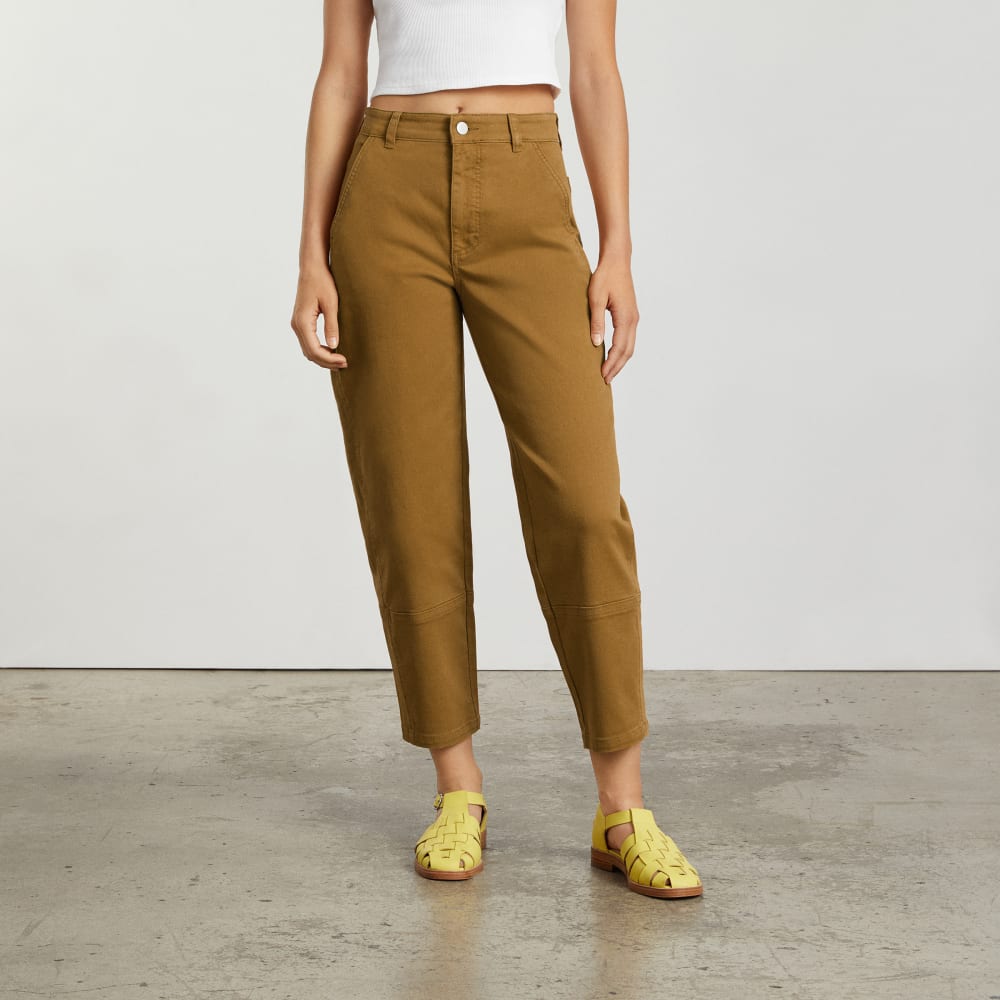 The Utility Barrel Pant | Golden Brown | Regular - Image 2