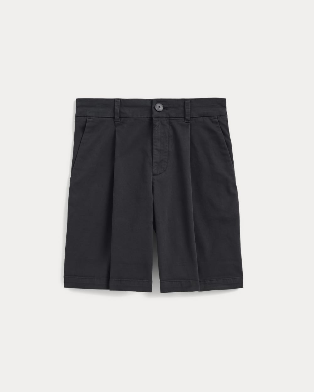 The Pleated Chino Short | Black - Image 2