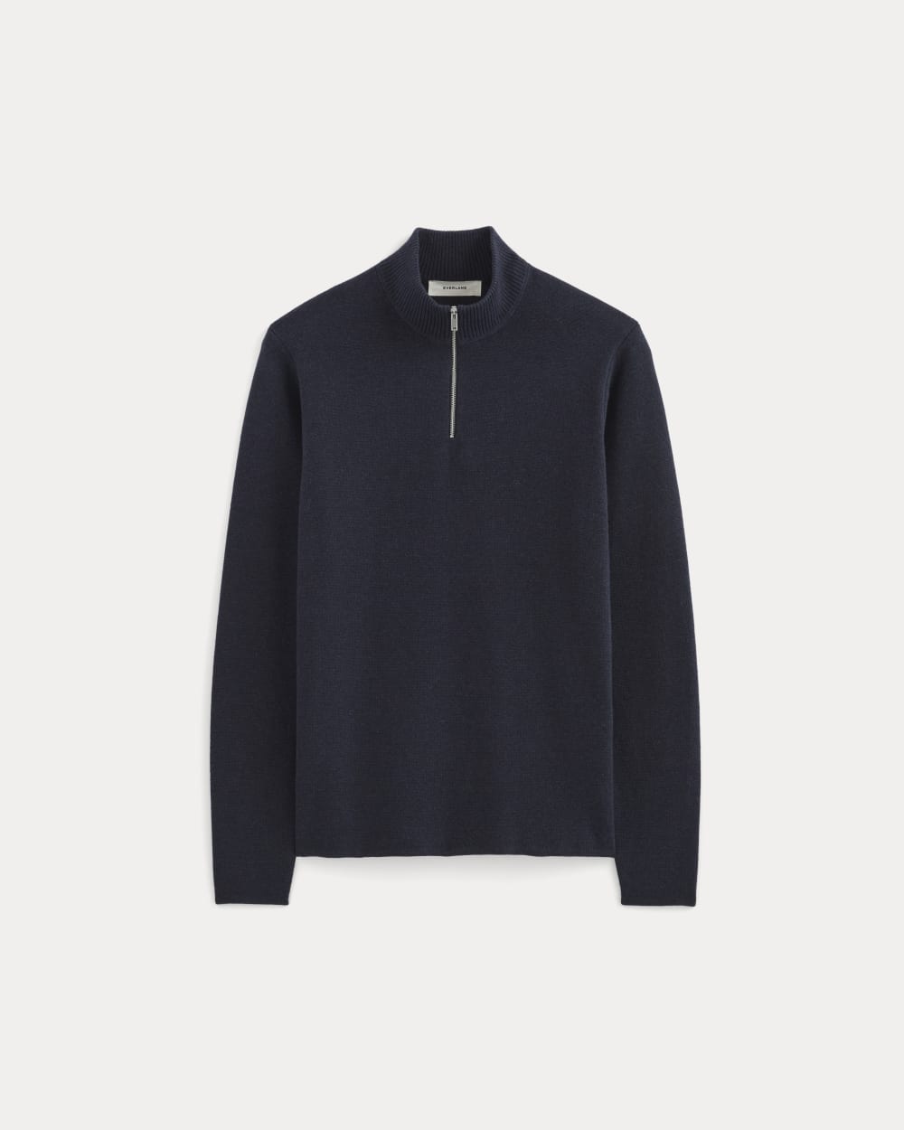 The No-Sweat Quarter-Zip | Heathered Midnight - Image 2