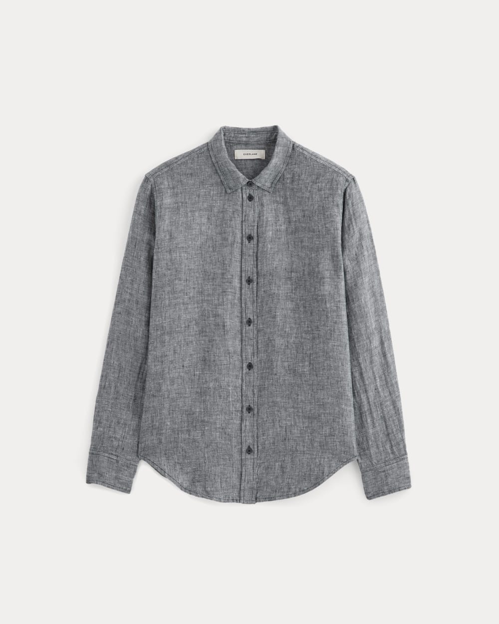 The Must-Have Shirt in Linen | Navy Chambray - Image 2
